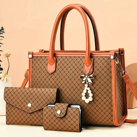Chic Large Capacity PU Leather Mothers Shoulder Handbag Provain Shop