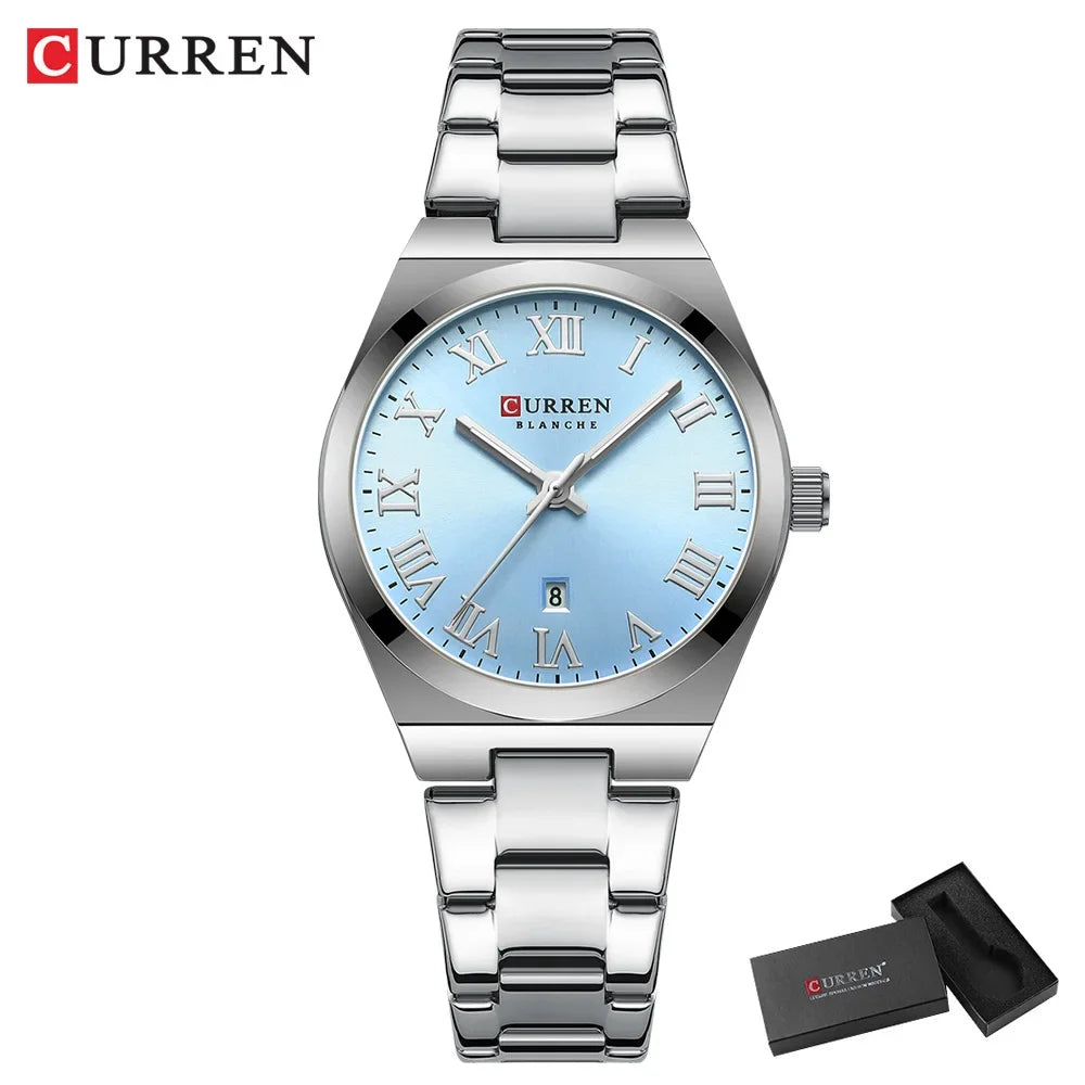 Waterproof Stainless Steel Fashion Analog Ladies Dress Watch Provain Shop
