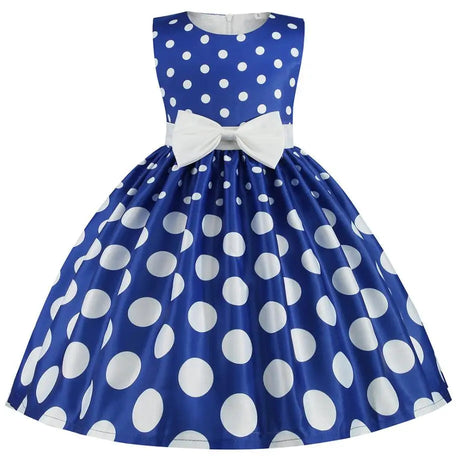 Rose Print Satin Princess Dress for Girls Provain Shop