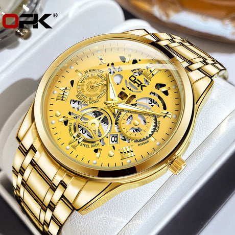 OPK8135 Mens Steel Watch Night Glow Waterproof Provain Shop