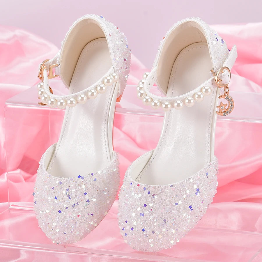 Sparkling Princess Star Heels for Parties  Dresses Provain Shop