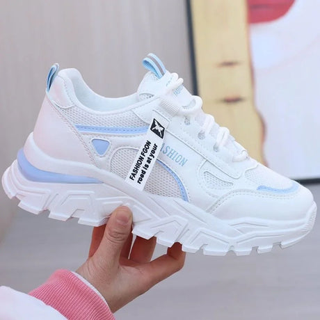 2025 Breathable Wedge LaceUp Sneakers for Women Provain Shop