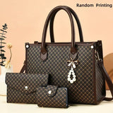 Chic Large Capacity PU Leather Mothers Shoulder Handbag Provain Shop