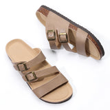 Litfun Womens Leather Cork Arch Support Beach Slides Provain Shop