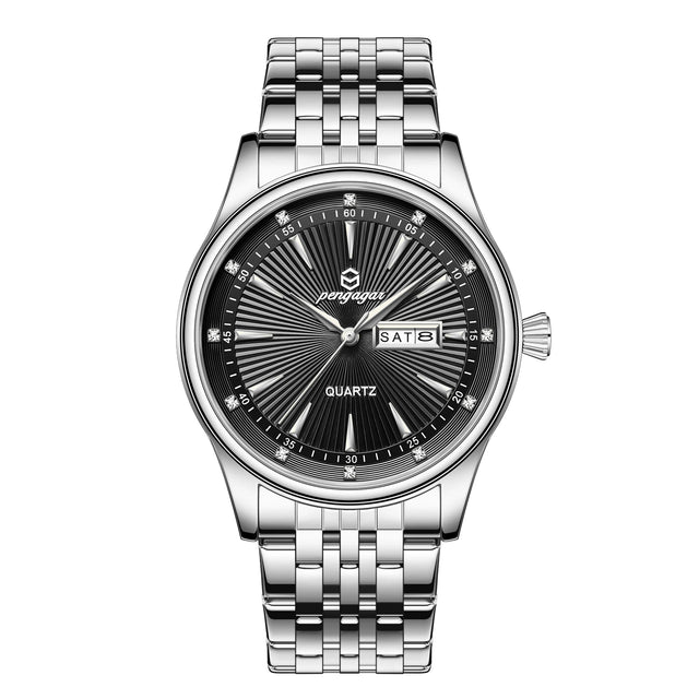 PENGAGAR Luxury Waterproof Stainless Steel Chronograph Mens Watch Provain Shop