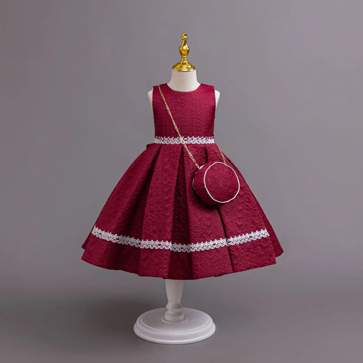 Elegant Lace Girl Party Dress  Christmas Gift with Bag Provain Shop