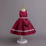 Elegant Lace Girl Party Dress  Christmas Gift with Bag Provain Shop