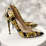 Sexy Graffiti Stiletto Heels for Party  Wedding Provain Shop