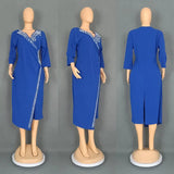 African Dashiki Summer Maxi Dress for Evening Parties Provain Shop