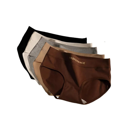 5pc Womens Breathable Cotton MidWaist Everyday Panties Provain Shop