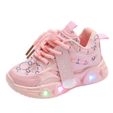 Light Up Little Steps LED Baby  Toddler Walking Shoes Provain Shop