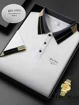 Milan Luxury Horse Polo Summer Mens Brand Shirt Provain Shop