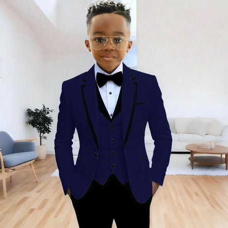 Boys Formal 3Piece Suit Jacket Pants Vest Provain Shop