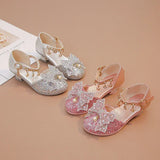 Sparkling Glitter Rhinestone BowKnot Kids Heels Provain Shop