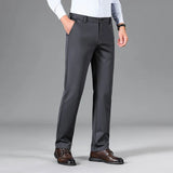 Mens Loose Straight Elastic Tiger Head Formal  Casual Pants Provain Shop