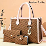 Chic Large Capacity PU Leather Mothers Shoulder Handbag Provain Shop