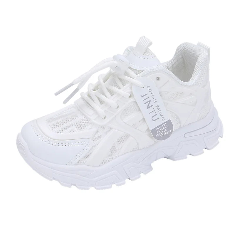 Girls Network Red Sports Dad Shoes  SpringAutumn Kids Provain Shop