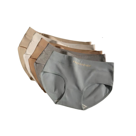 5pc Womens Breathable Cotton MidWaist Everyday Panties Provain Shop