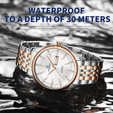 PENGAGAR Luxury Waterproof Stainless Steel Chronograph Mens Watch Provain Shop