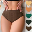 Seamless Comfort Breathable MidWaist Womens Panties 5Pack Provain Shop