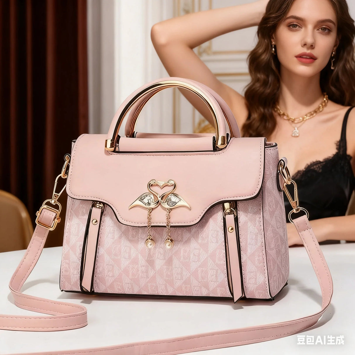 Chic Embossed Plain Shoulder Crossbody 2026 Trend Provain Shop