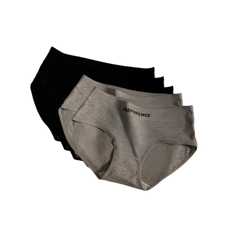 5pc Womens Breathable Cotton MidWaist Everyday Panties Provain Shop