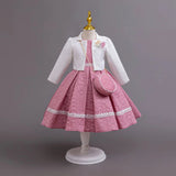 Elegant Lace Girl Party Dress  Christmas Gift with Bag Provain Shop