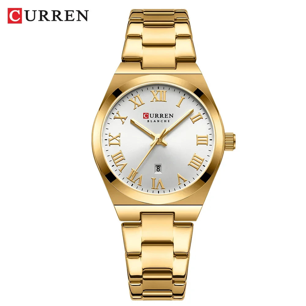 Waterproof Stainless Steel Fashion Analog Ladies Dress Watch Provain Shop