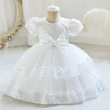 Cute Cotton Bow Party Dresses for Girls 16 Provain Shop