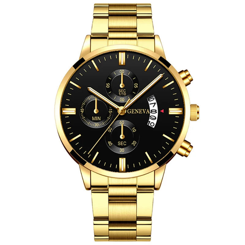 Luxury Calendar Quartz Mens Business Watch Provain Shop