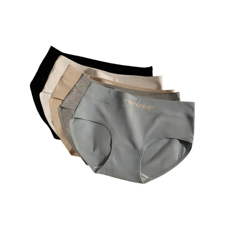 5pc Womens Breathable Cotton MidWaist Everyday Panties Provain Shop