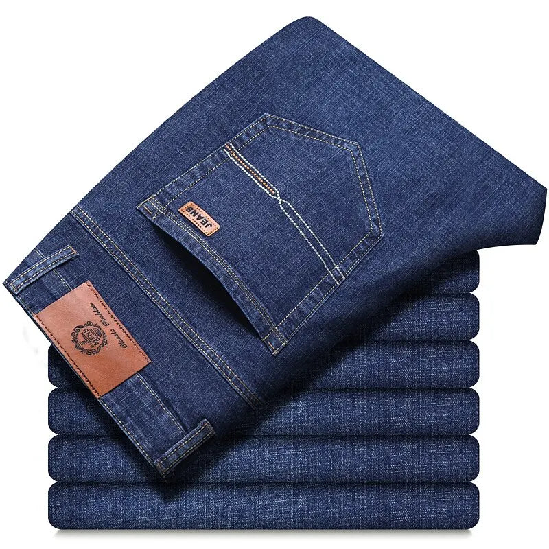 Mens 2026 Classic Straight Stretch Denim Work Jeans Provain Shop