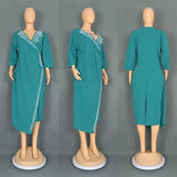 African Dashiki Summer Maxi Dress for Evening Parties Provain Shop