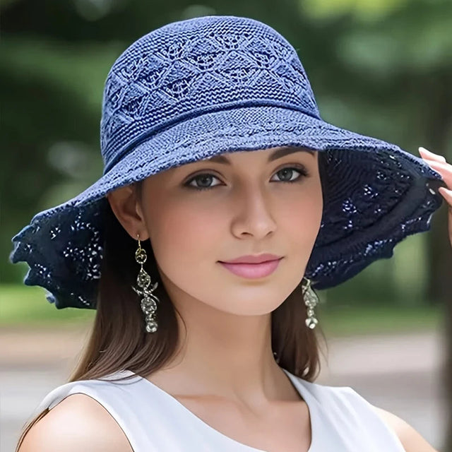 Chic Korean Summer Straw Sun Hat for Women Provain Shop
