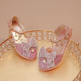 Sparkling Glitter Rhinestone BowKnot Kids Heels Provain Shop