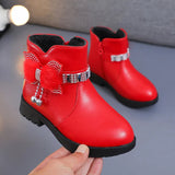 Sparkly Butterfly Knot Princess Boots for Girls Provain Shop