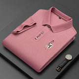 Paul Brand Mens Summer Embroidery Polo Shirt Provain Shop