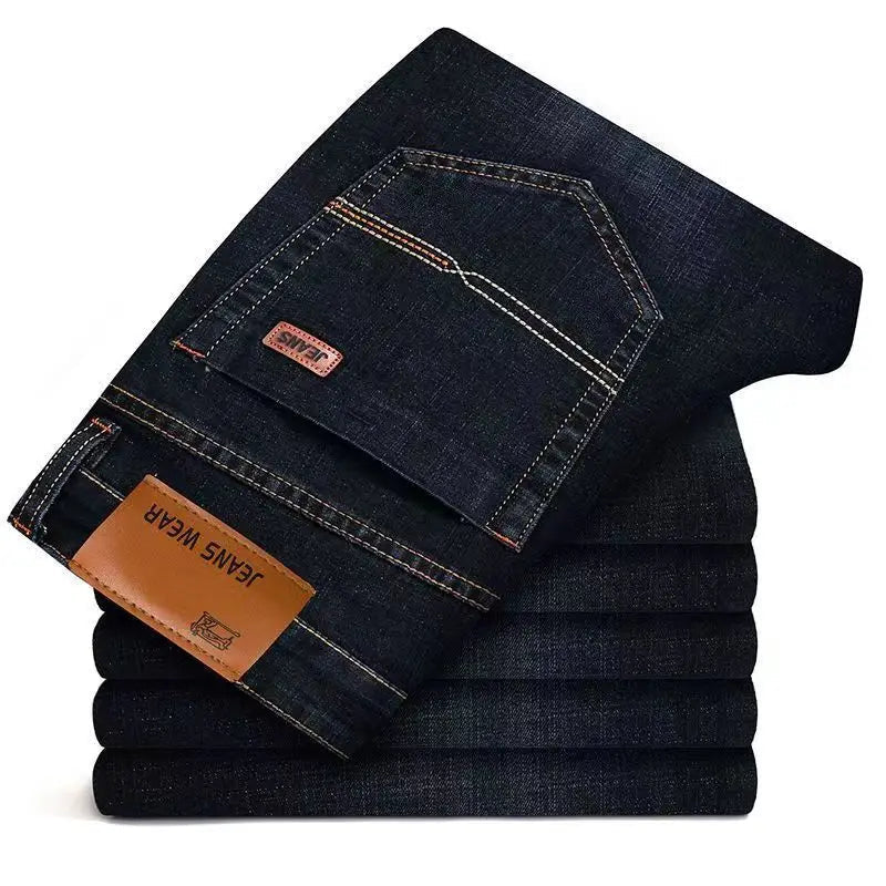 Mens 2026 Classic Straight Stretch Denim Work Jeans Provain Shop