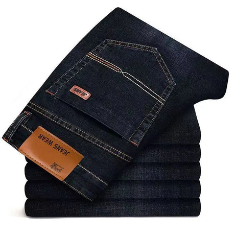 Mens 2026 Classic Straight Stretch Denim Work Jeans Provain Shop