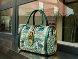 Classic Geometric Pillow Tote Spacious Microfiber Messenger Bag Provain Shop