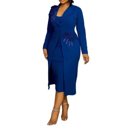 Elegant Floral TwoPiece Dress Set for Day or Night Provain Shop