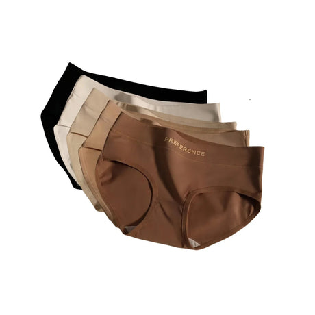 5pc Womens Breathable Cotton MidWaist Everyday Panties Provain Shop