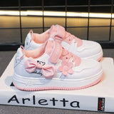 Cute Bow Sneakers Comfy  Stylish for Active Girls Provain Shop