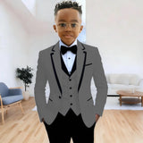 Boys Formal 3Piece Suit Jacket Pants Vest Provain Shop