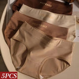 5pc Womens Breathable Cotton MidWaist Everyday Panties Provain Shop