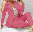 Chic Autumn TwoPiece Versatile Jacket  Trouser Set Provain Shop