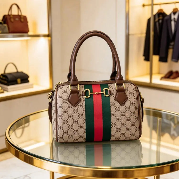 Elegant Leather Tote Luxury Diaper Bag Vintage Crossbody Provain Shop