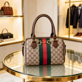 Elegant Leather Tote Luxury Diaper Bag Vintage Crossbody Provain Shop
