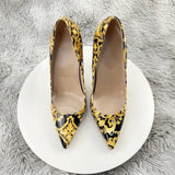Sexy Graffiti Stiletto Heels for Party  Wedding Provain Shop