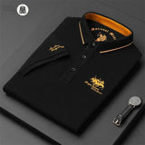 Mens Embroidered Summer Polo Casual Comfort Provain Shop